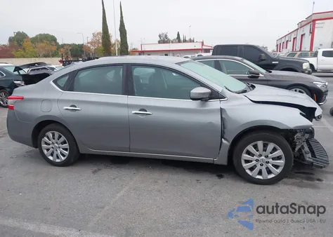 2014 Nissan Sentra S из США, поврежденный, VIN 3N1AB7AP9EL691576